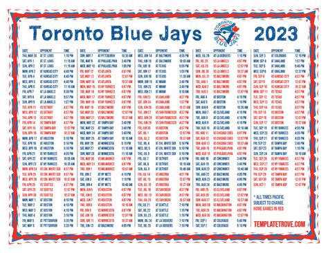 blue jays schedule 2023 home games